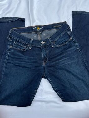 Lucky Brand Women's Dark Indigo Sofia Boot Cut Jeans
